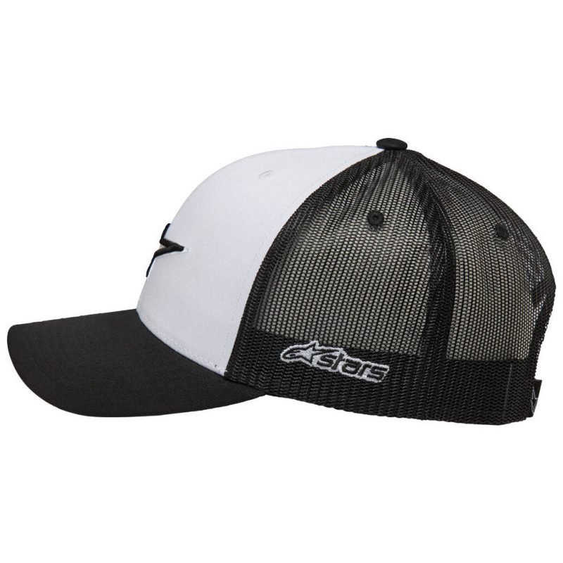 Alpinestars Ageless Black white Trucker Hat 2