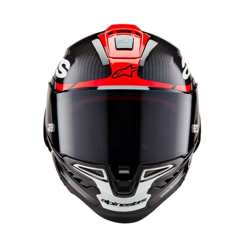 Alpinestars Supertech SR10 Element Black Red Carbon Helmet 6