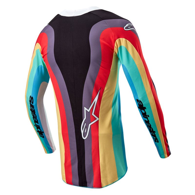 techstar stella multi colour jersey back 1